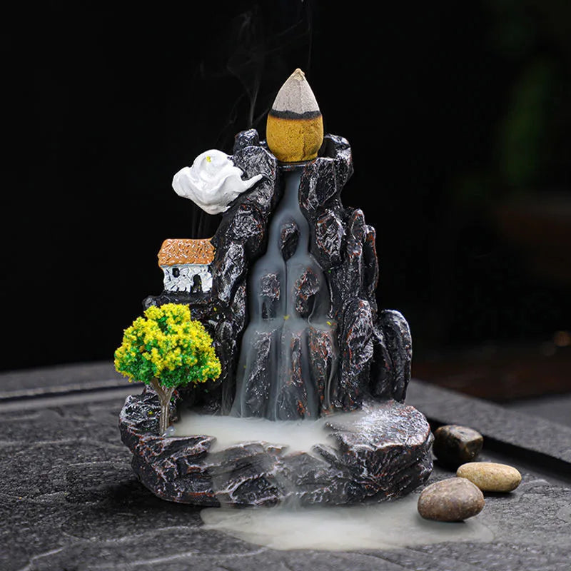 Backflow Waterfall Incense Burner | Aromatherapy Ornament