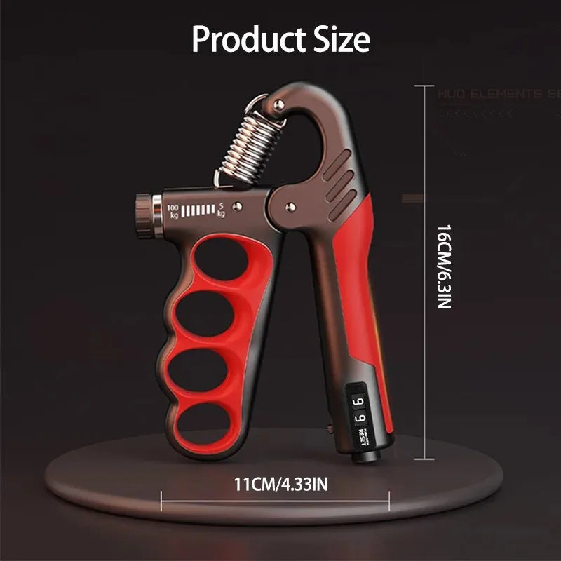 PowerFlex Pro Adjustable Grip Strengthener | 5-100kg Hand & Wrist Expander